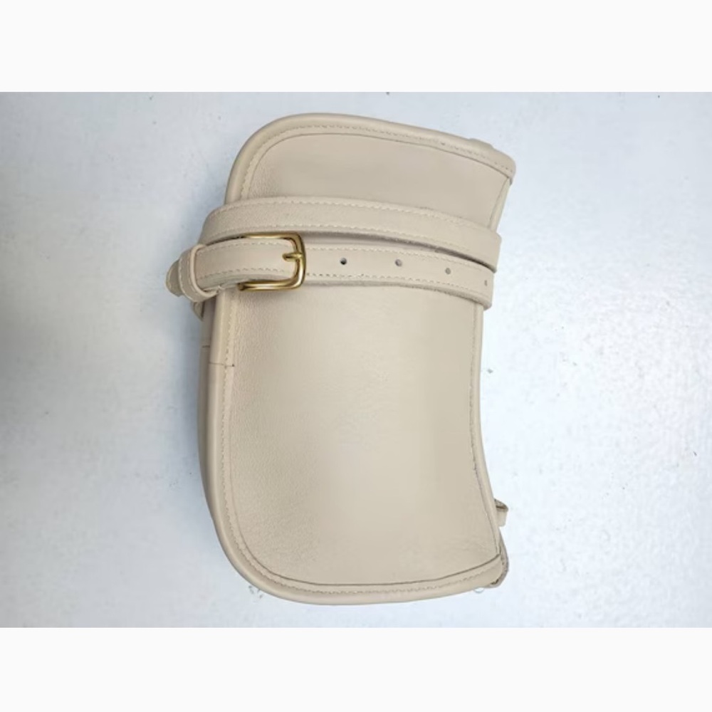 Vintage Coach Bone White Wendie Crossbody Bag 9031 - Picture 3 of 13